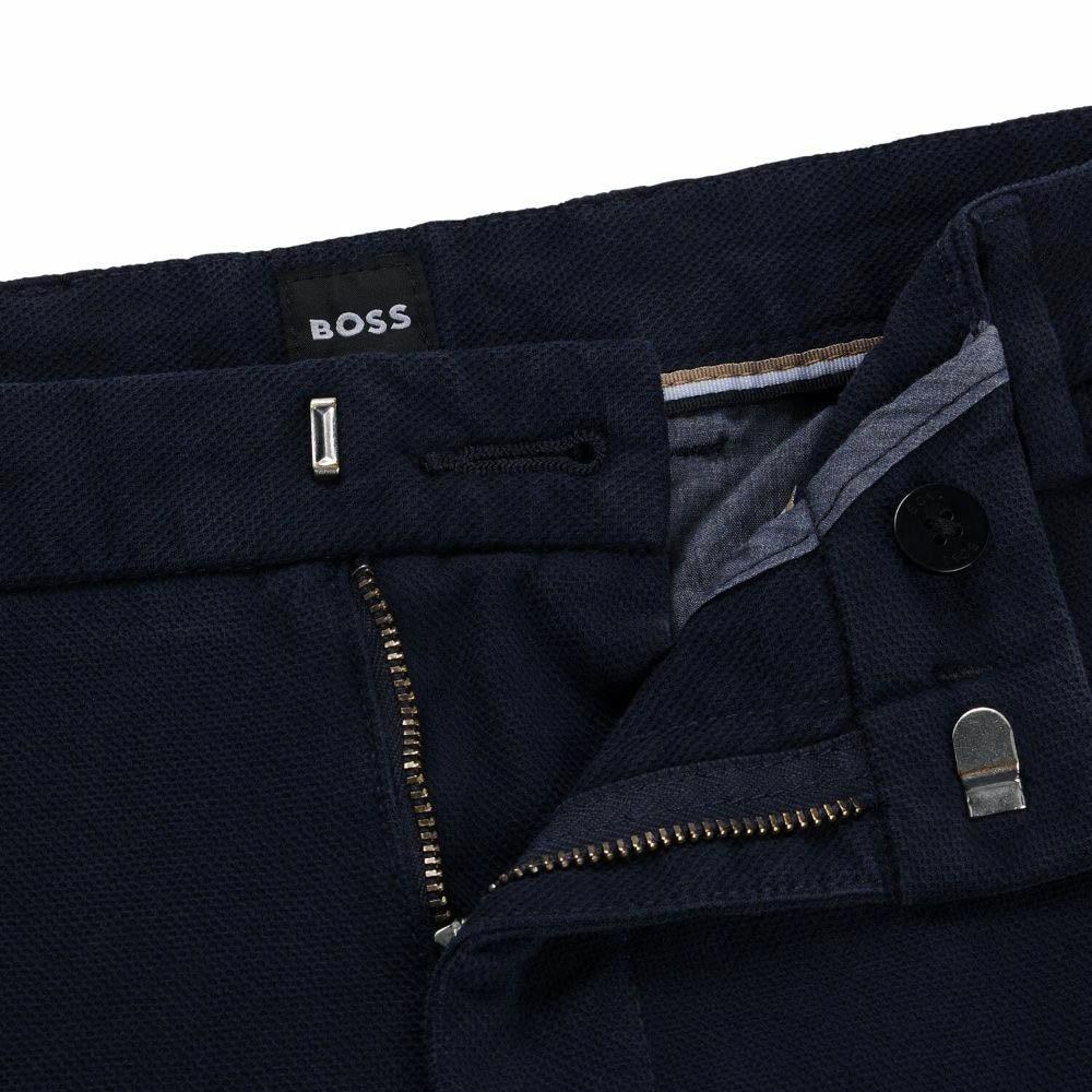 HUGO BOSS Slim Zip Casual Pants Black