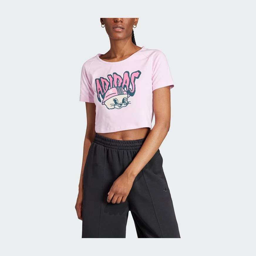adidas originals Bunny Graphic Baby Tee LogoT