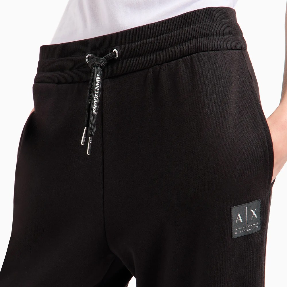 Armani Exchange SS24 Black Joggers
