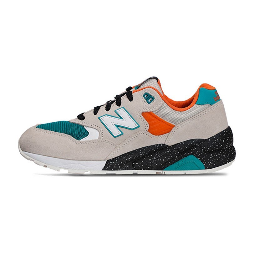 New Balance 580 Orange Green