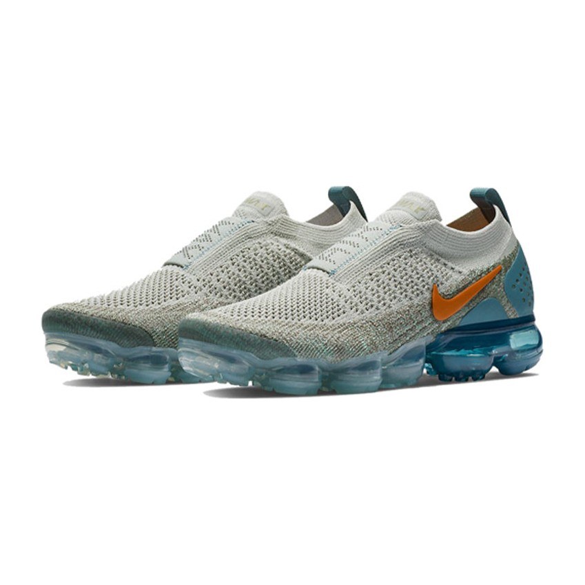 Nike VaporMax Moc 2 Light Silver Campfire Orange Celestial Teal
