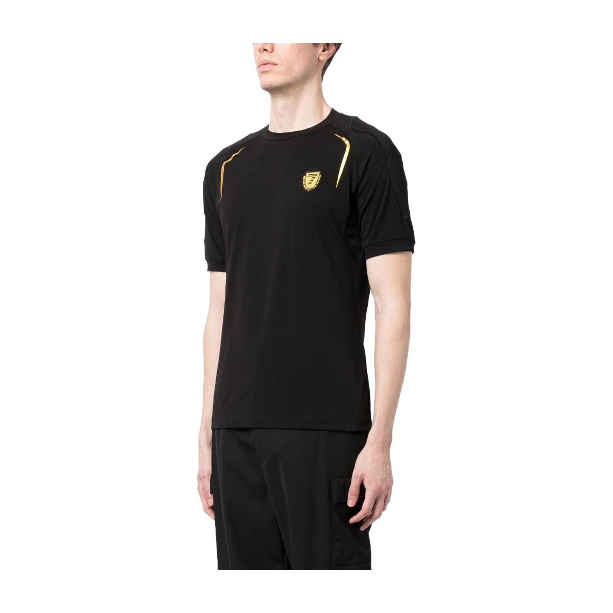 Emporio Armani EA7 Logo T-Shirt Black
