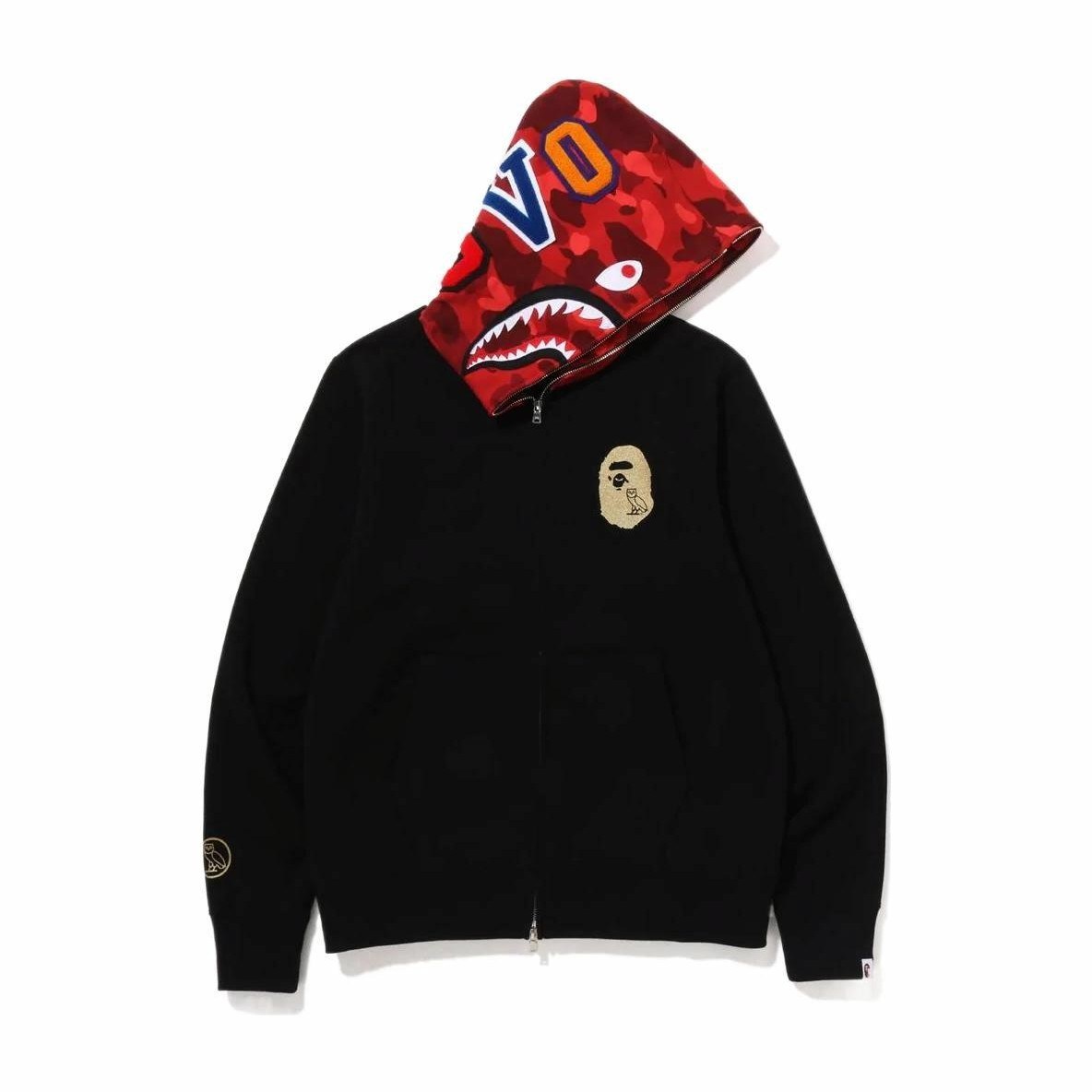 BAPE x OVO Shark Full Zip Hoodie
