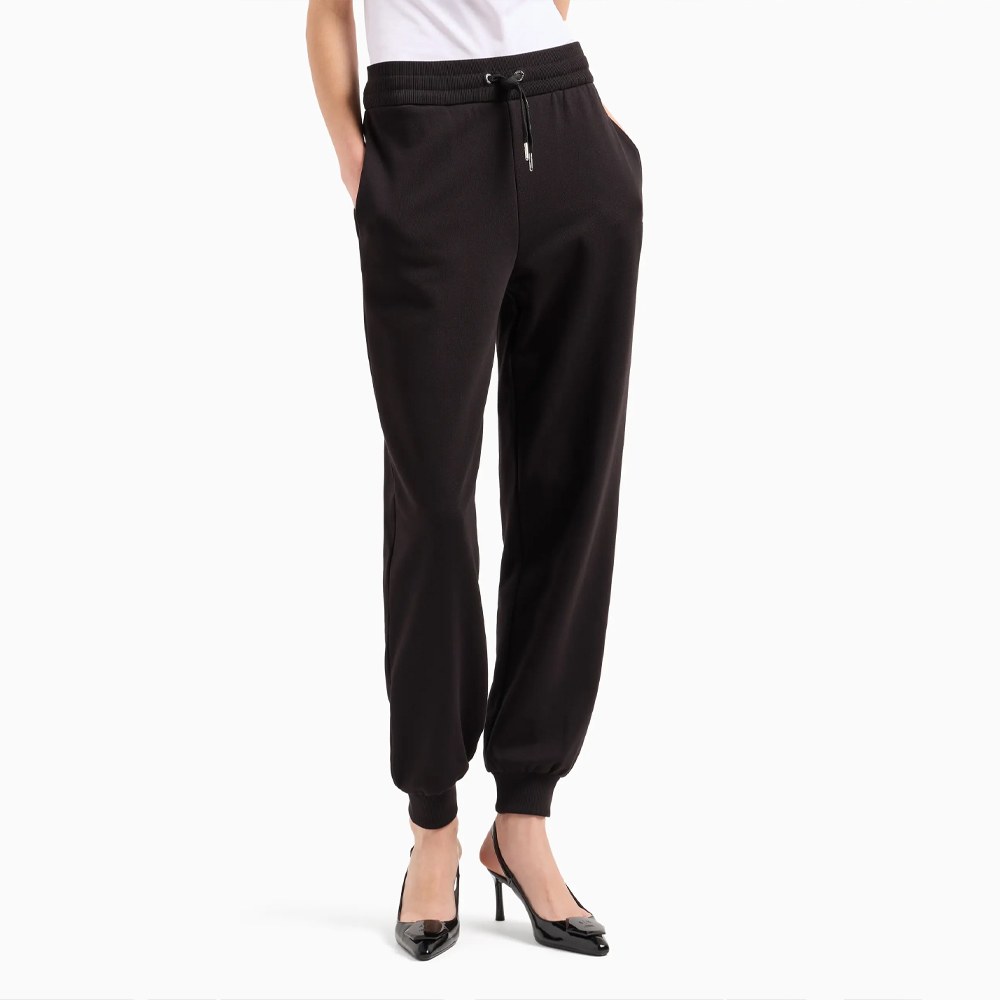 Armani Exchange SS24 Black Joggers