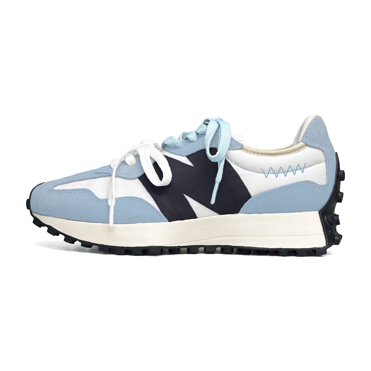 New Balance 327 White Blue
