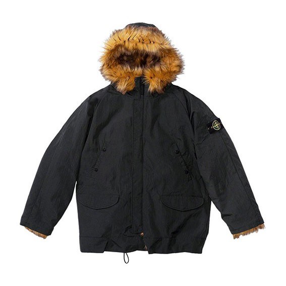Supreme x Stone Island Formula Steel Reversible Parka