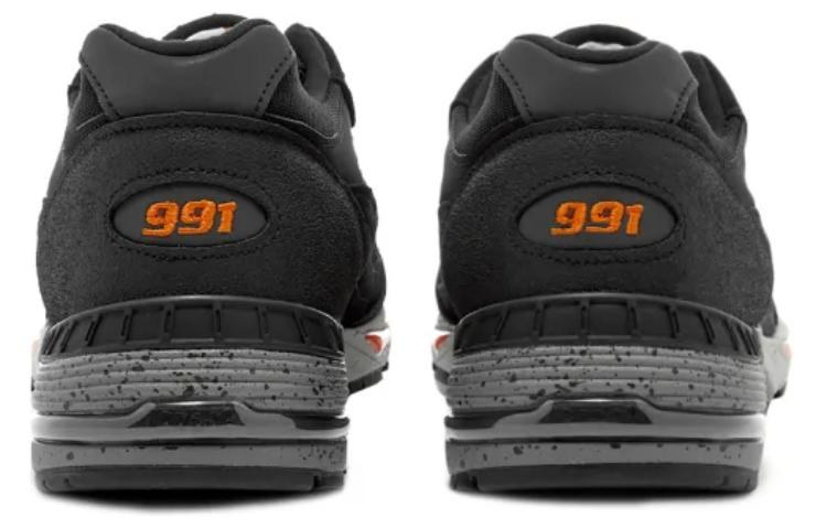 New Balance 991 Black Orange