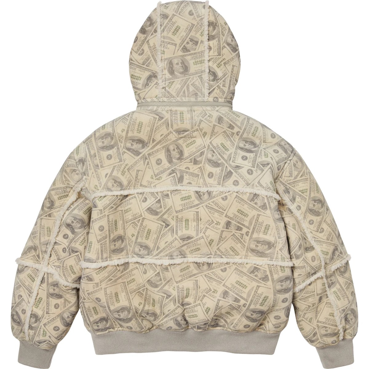 Supreme MM6 Maison Margiela SS26 WEEK4 Hooded Shearling Bomber Jacket