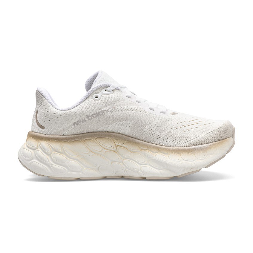New Balance Fresh Foam X More v4 White Gold