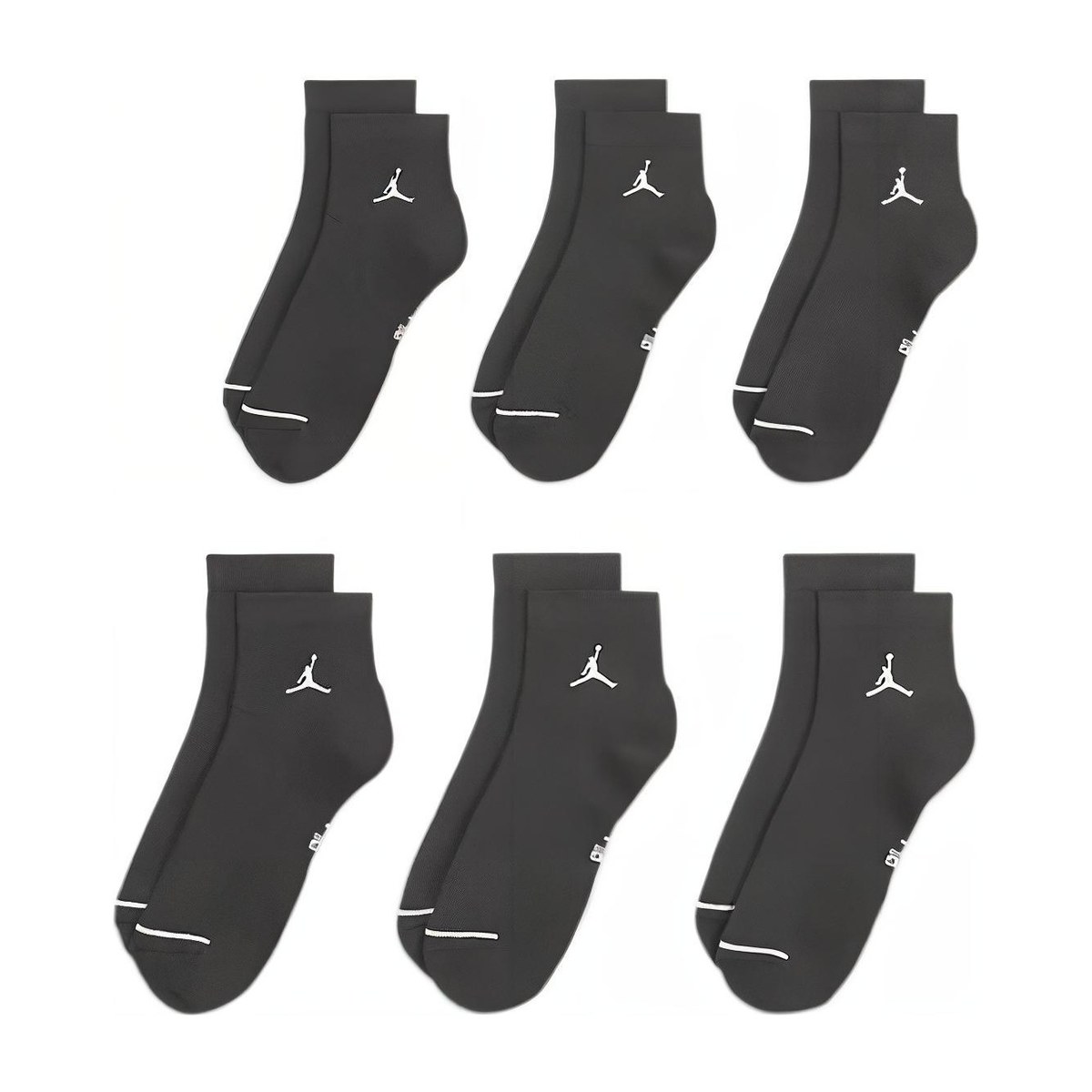 Jordan Classic Logo Crew Socks Black