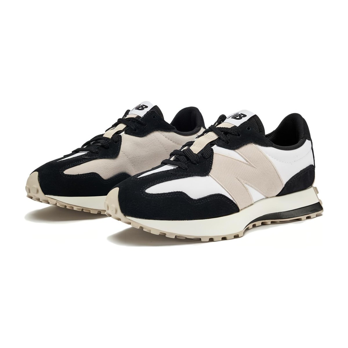New Balance 327 White Black