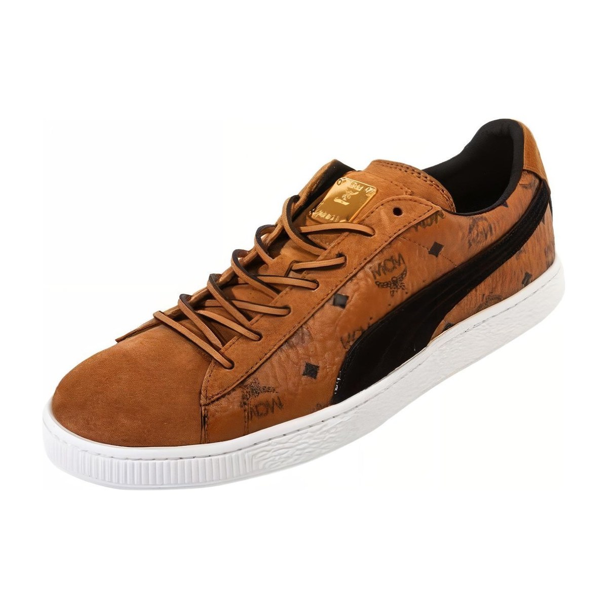 MCM x PUMA Suede Brown