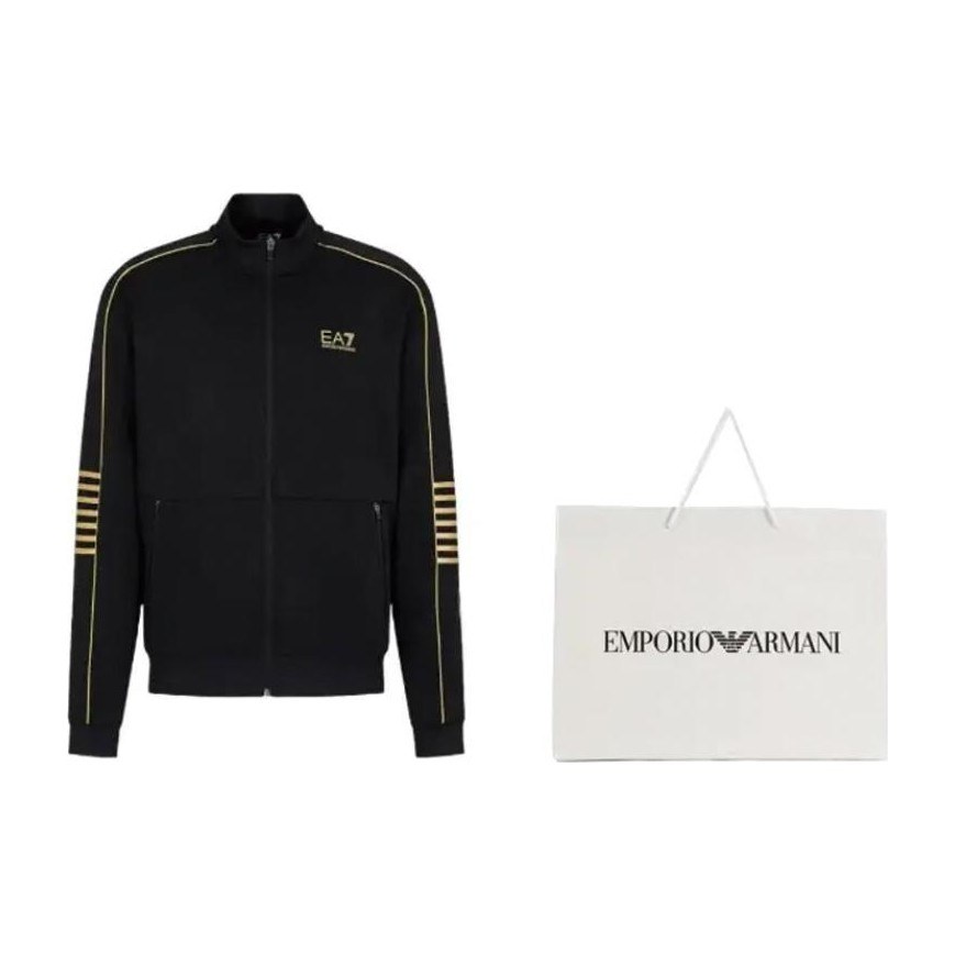 Emporio Armani EA7 FW23 Black Jacket
