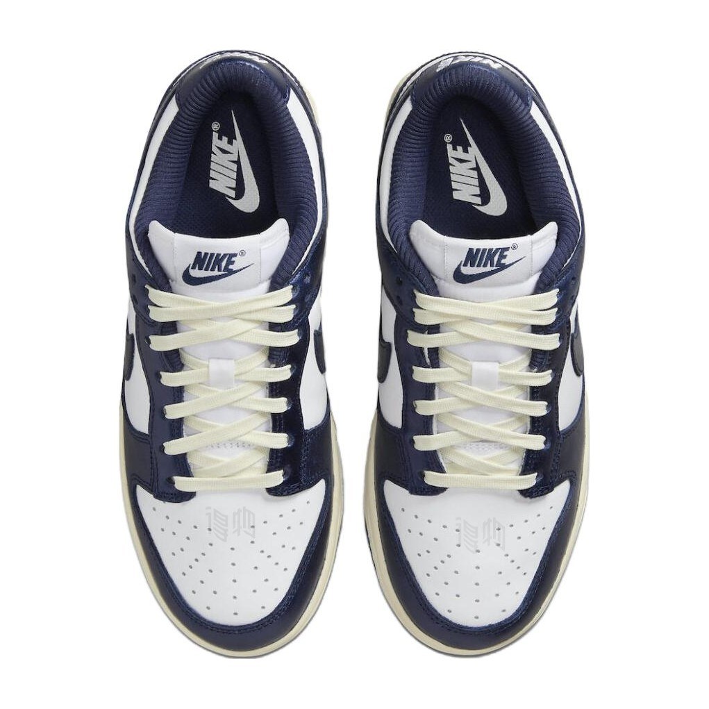 Nike Dunk Low "Midnight Navy and White"