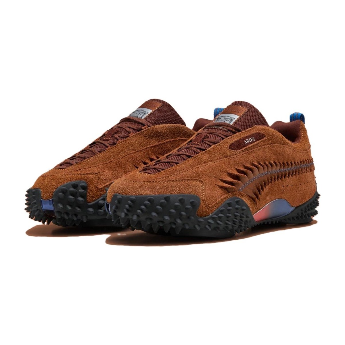 Aries x PUMA Mostro Suede Brown