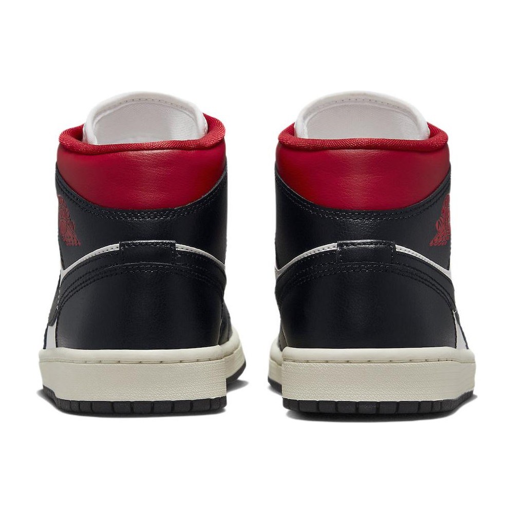 Jordan Air Jordan 1 Mid Black White Red