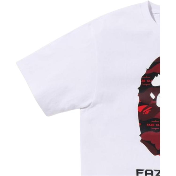 BAPE x FaZe Clan SS23 Camo Tee White
