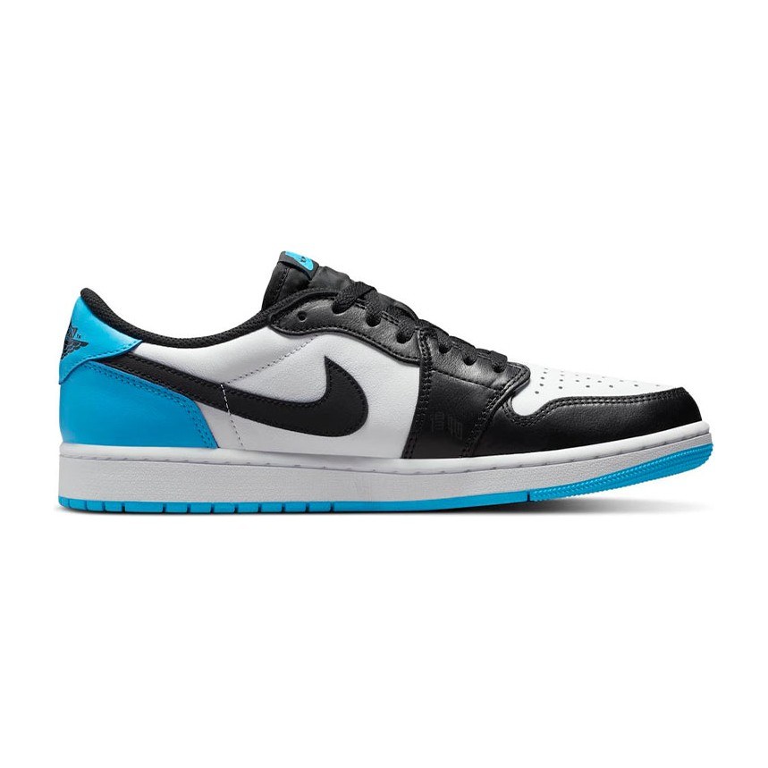 Jordan Air Jordan 1 Low "Black and Dark Powder Blue"