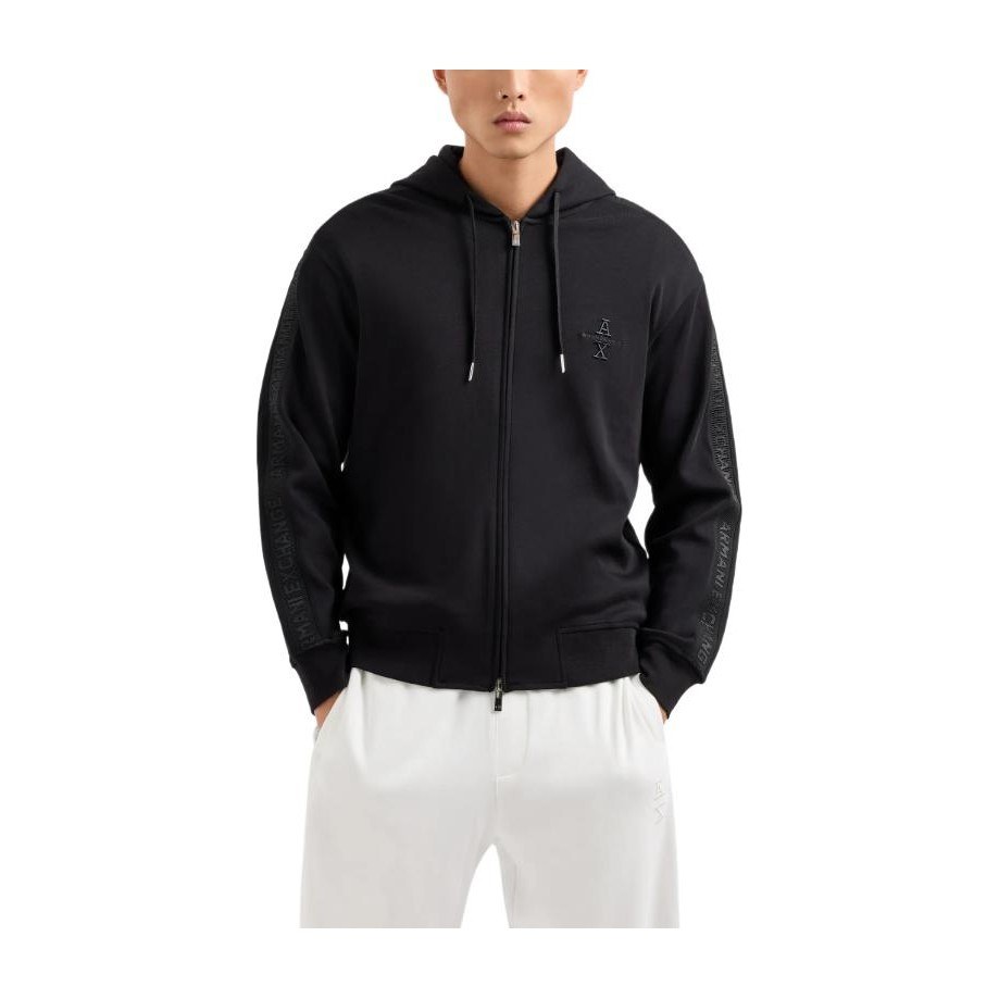 Armani Exchange AE FW24 Hoodie Black