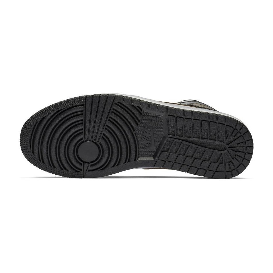 Jordan Air Jordan 1 Mid SE White Black Gold