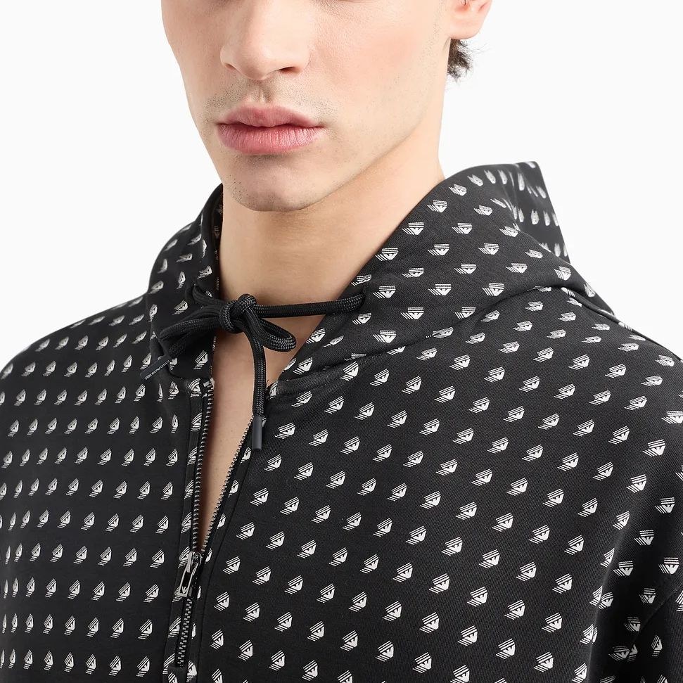Emporio Armani Hoodie Black