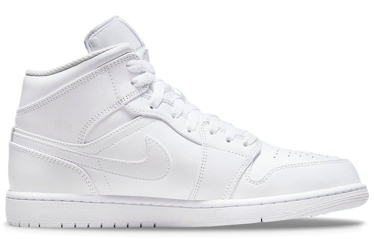 Jordan Air Jordan 1 Mid "Triple White"