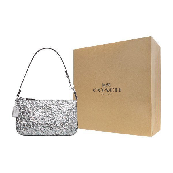 COACH Nolita 19 Silver