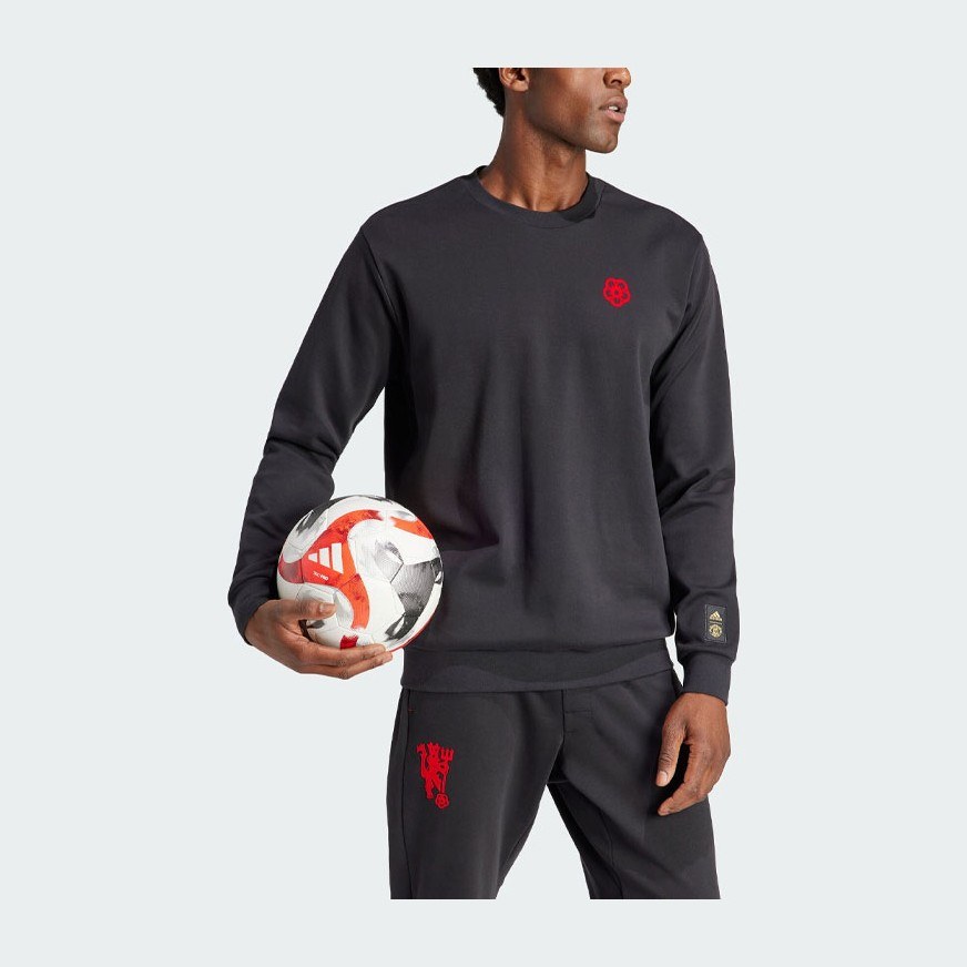 adidas CNY Manchester United Crewneck Sweatshirt Black
