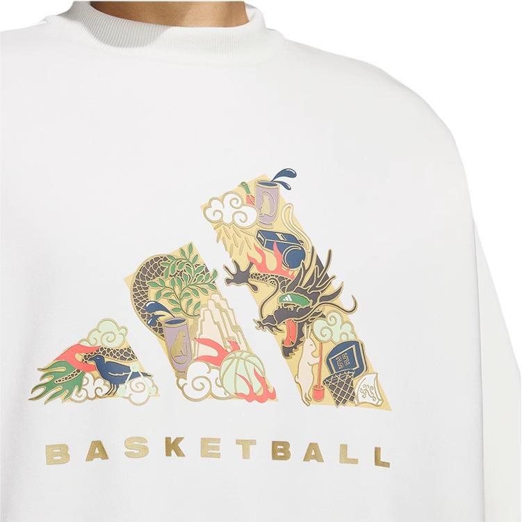 adidas Originals FW23 CNY Pullover Sweatshirt White