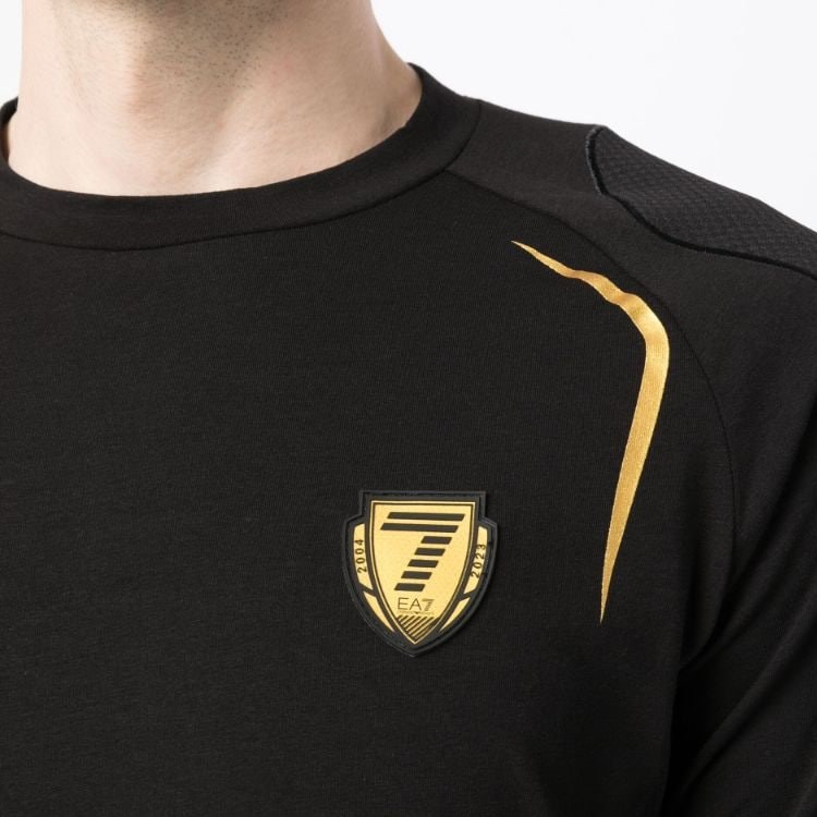 Emporio Armani EA7 Logo T-Shirt Black