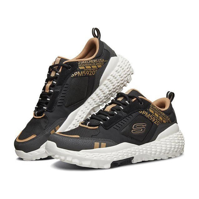 Skechers Monster Black Gold