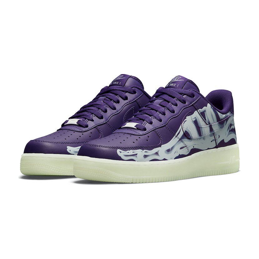 Nike Air Force 1 '07 Skeleton QS "Purple Skeleton"