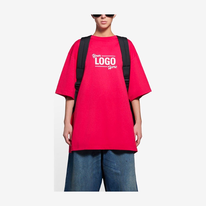 Balenciaga SS21 Red Tee