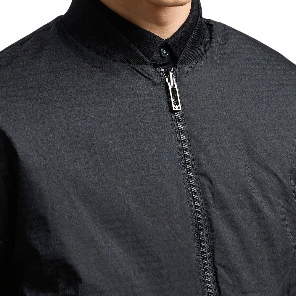 Emporio Armani SS25 Black Reversible Down Jacket