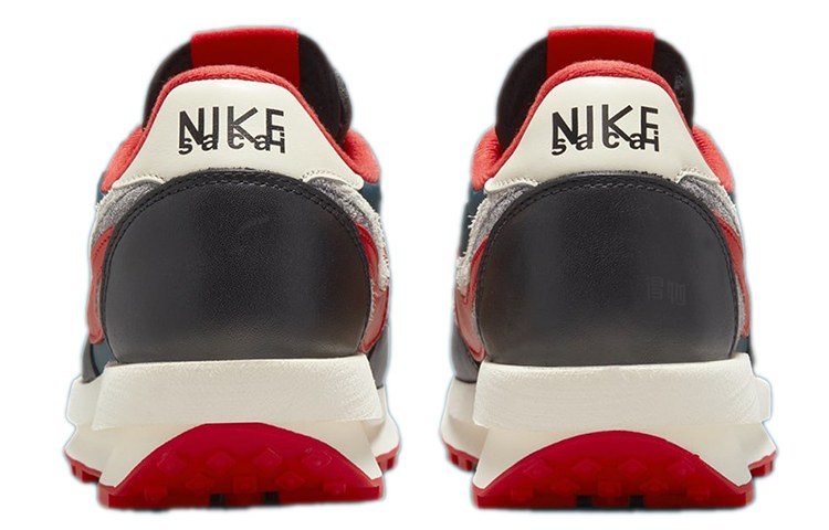 Sacai x UNDERCOVER x Nike LDWaffle Midnight Spruce University Red