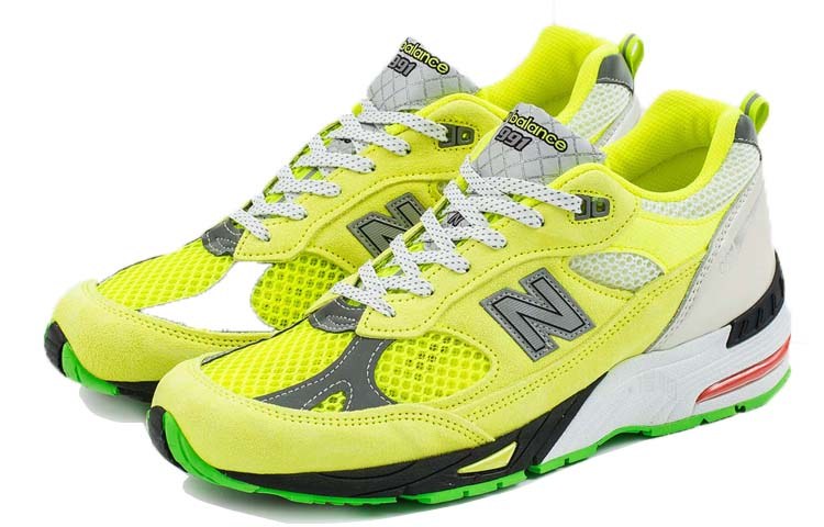 Aries x New Balance 991 Lemon Yellow