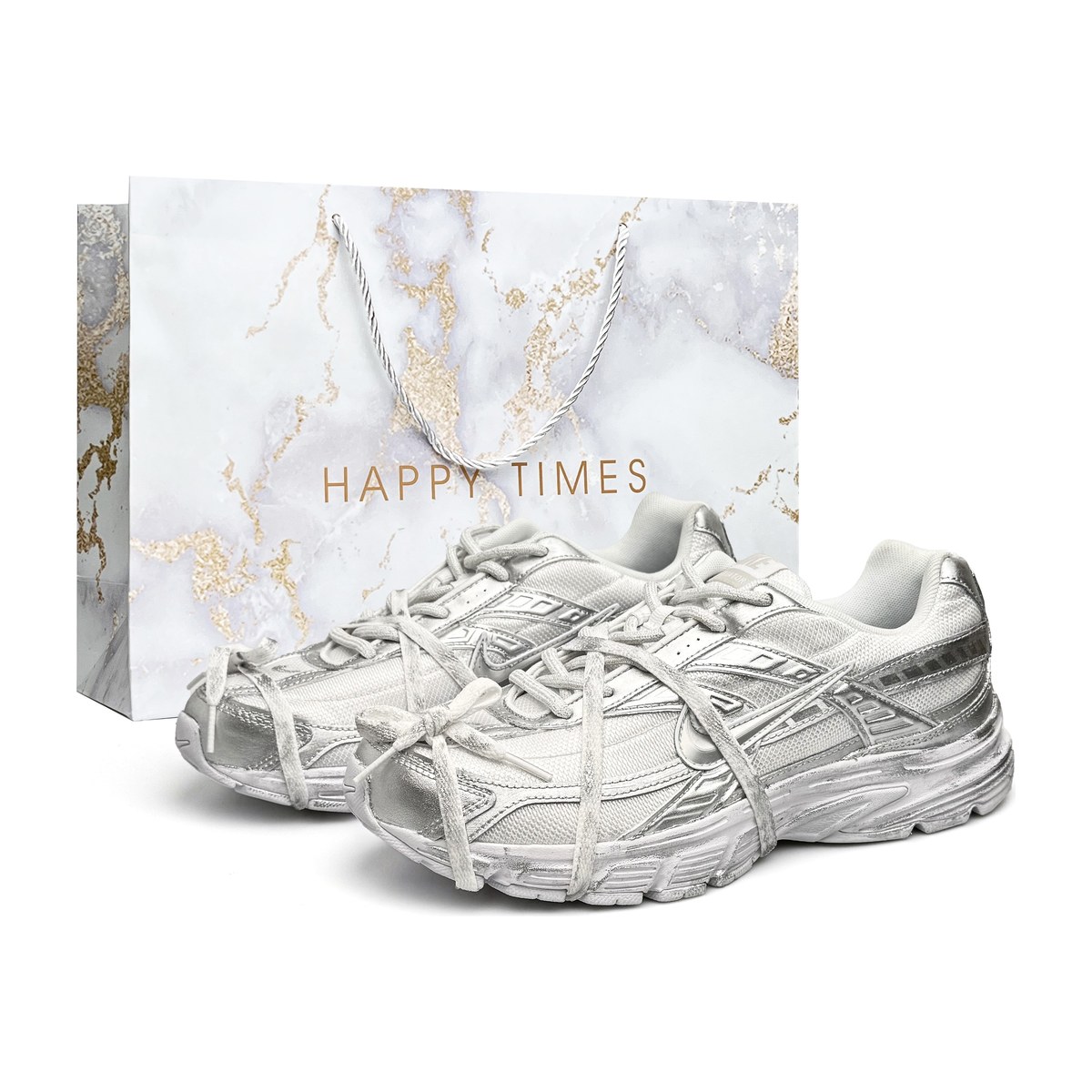 Nike Initiator White Grey Silver