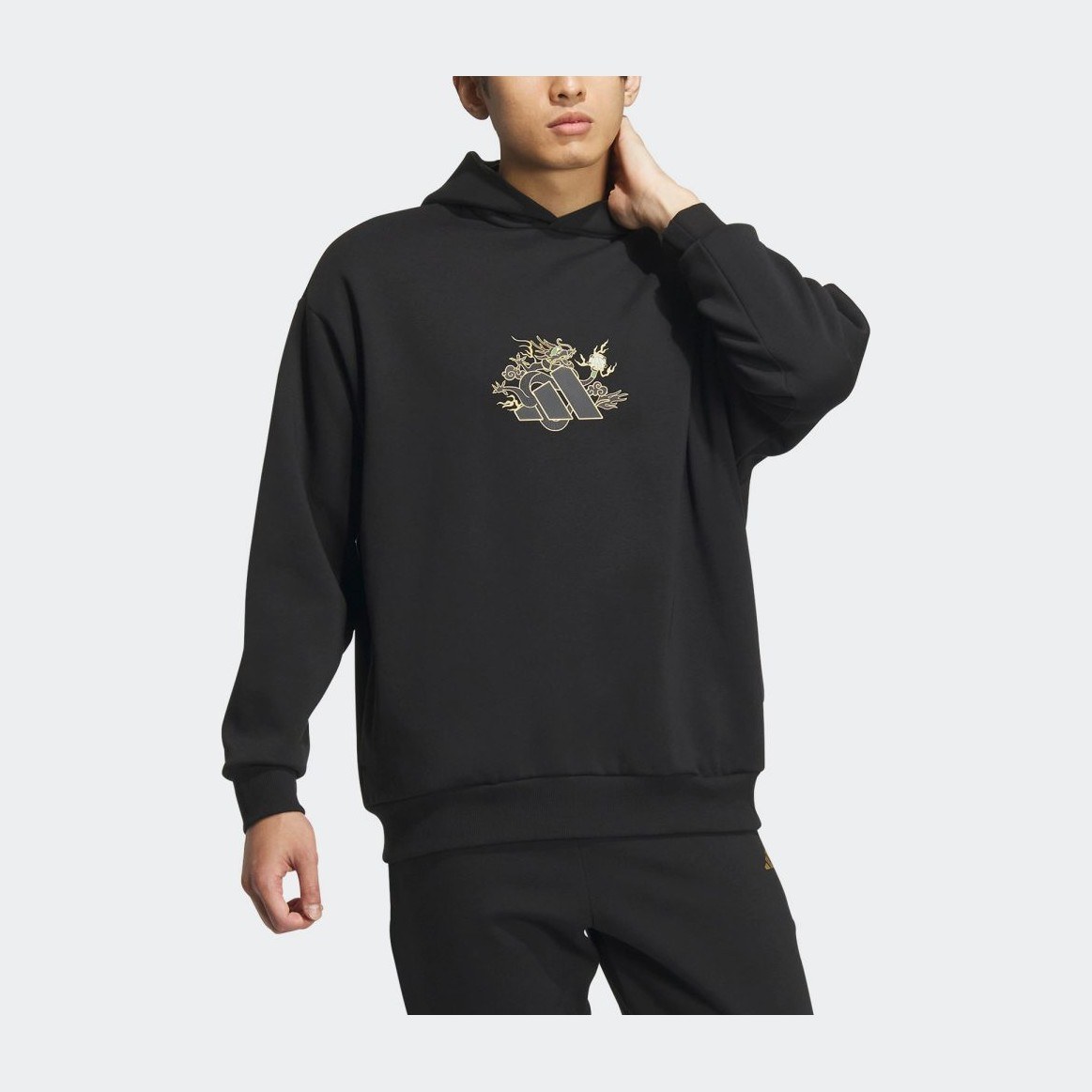 adidas Originals FW23 Dragon Year CNY Hoodie Black