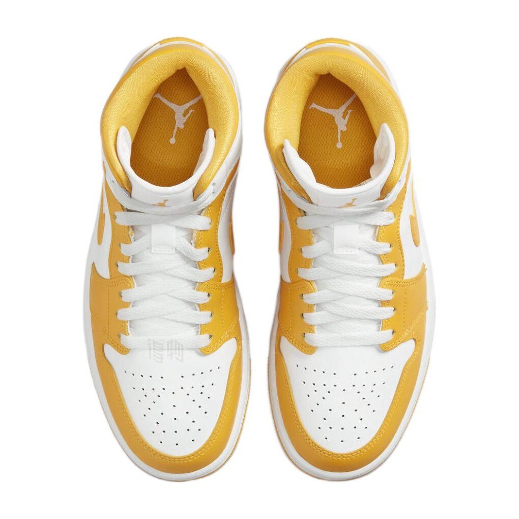 Jordan Air Jordan 1 Mid White Yellow