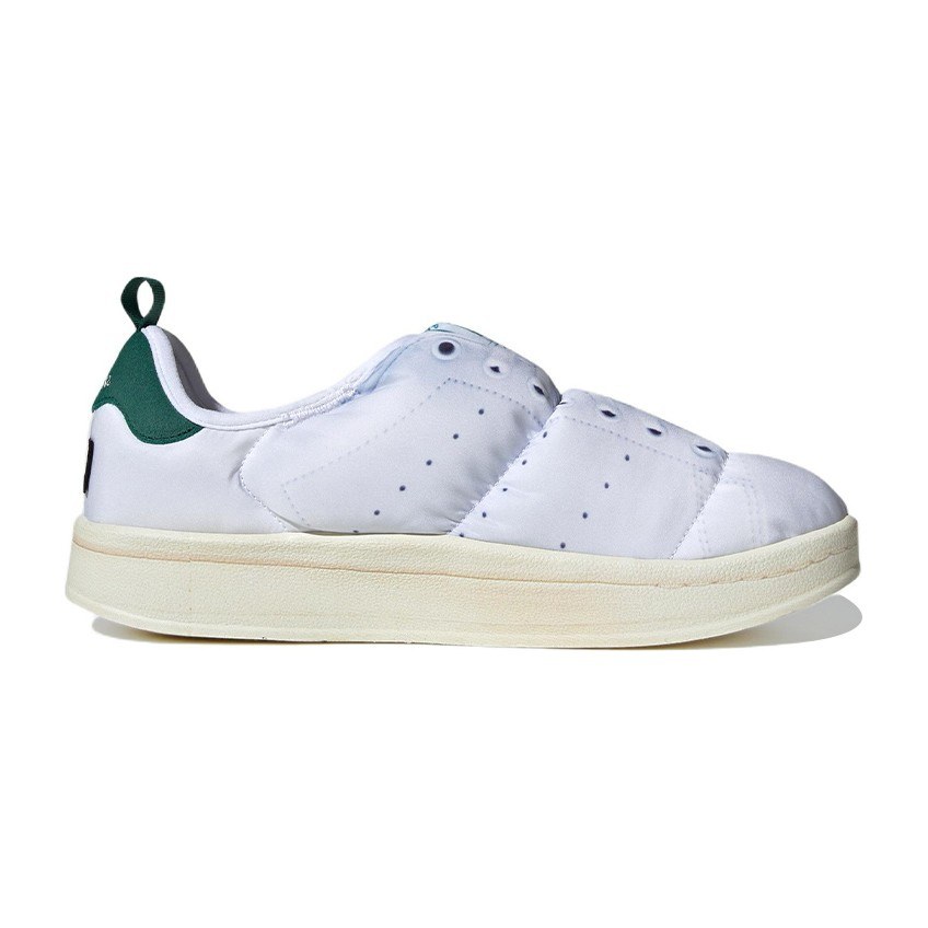adidas Puffylette White Green