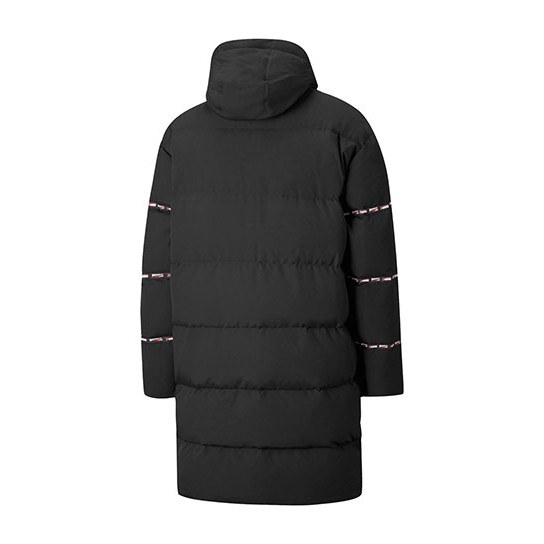 Puma Classics Long Down Jacket Black