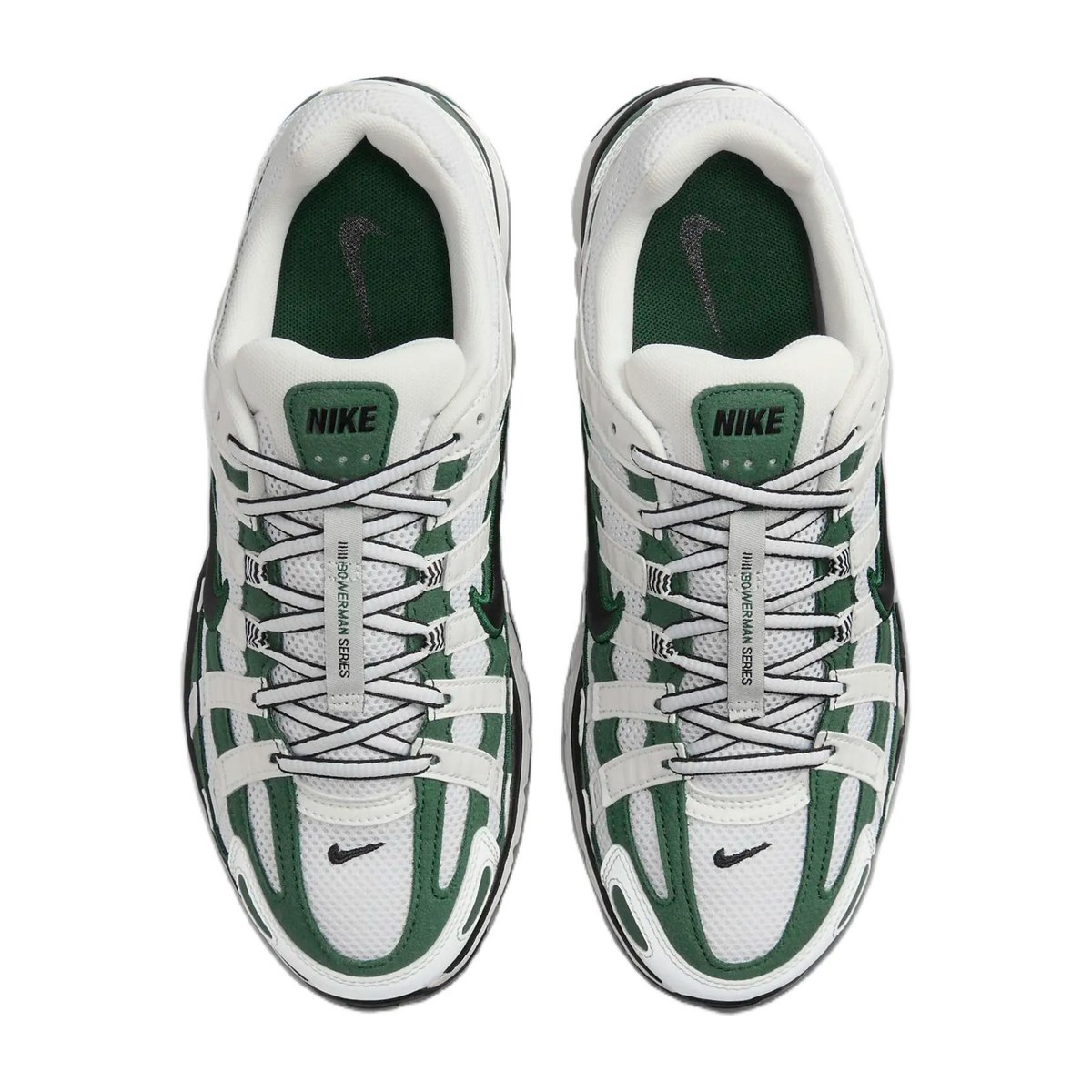 Nike P-6000 White Black Green