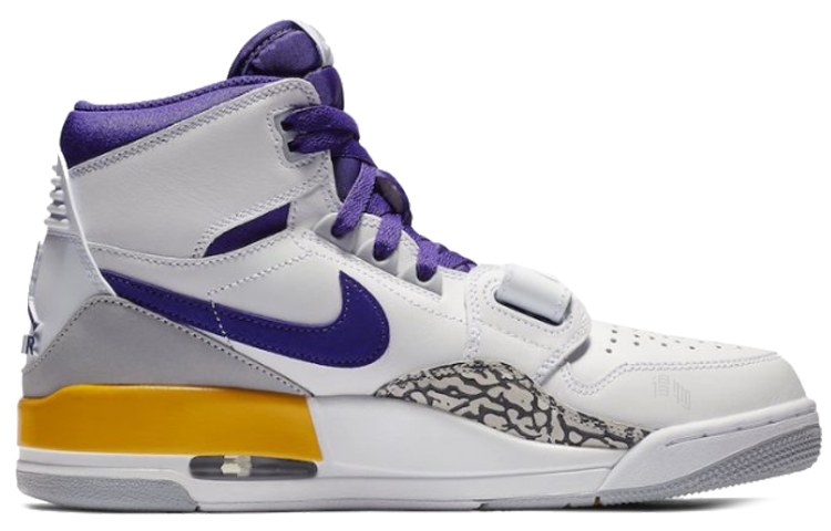 Jordan Legacy 312 Lakers White Purple