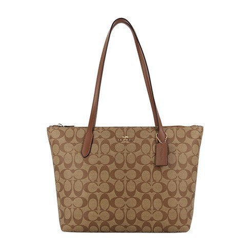 COACH Zip Top Tote 30