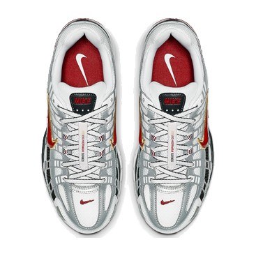 Nike P-6000 White Gold Red