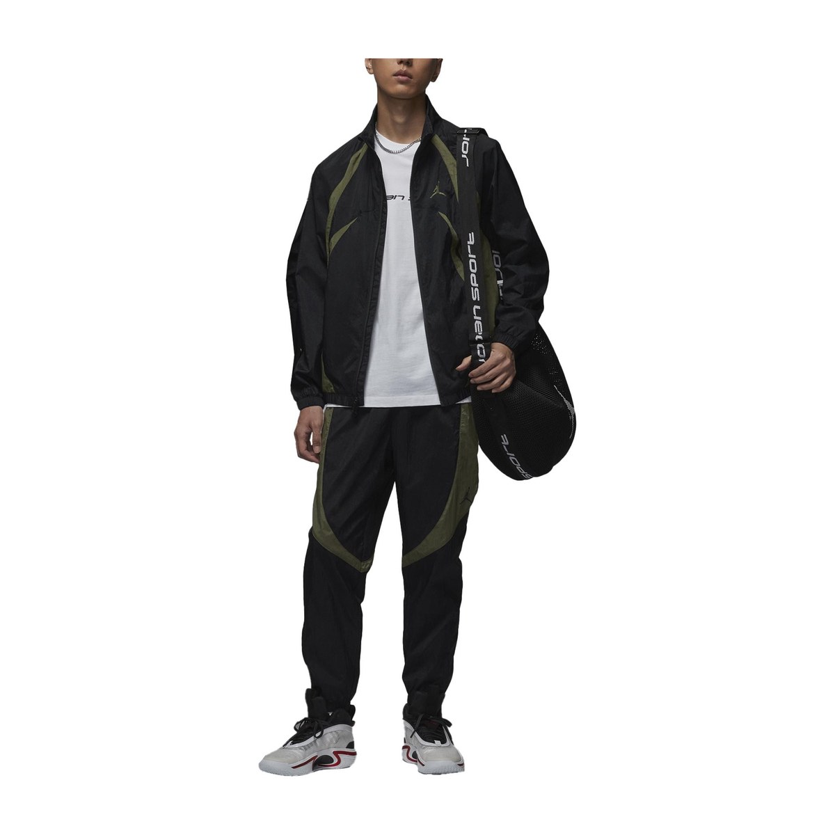 Jordan Sport Jam Black/Medium Olive/White