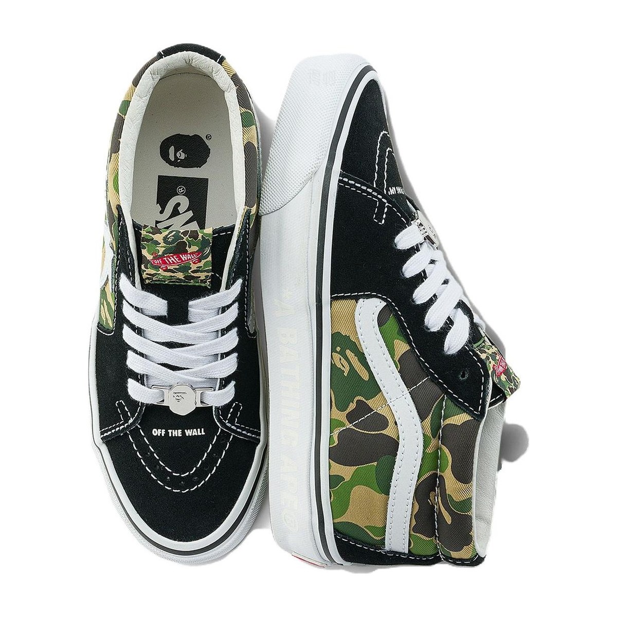 BAPE x Vans SK8 Reissue 83 Camo