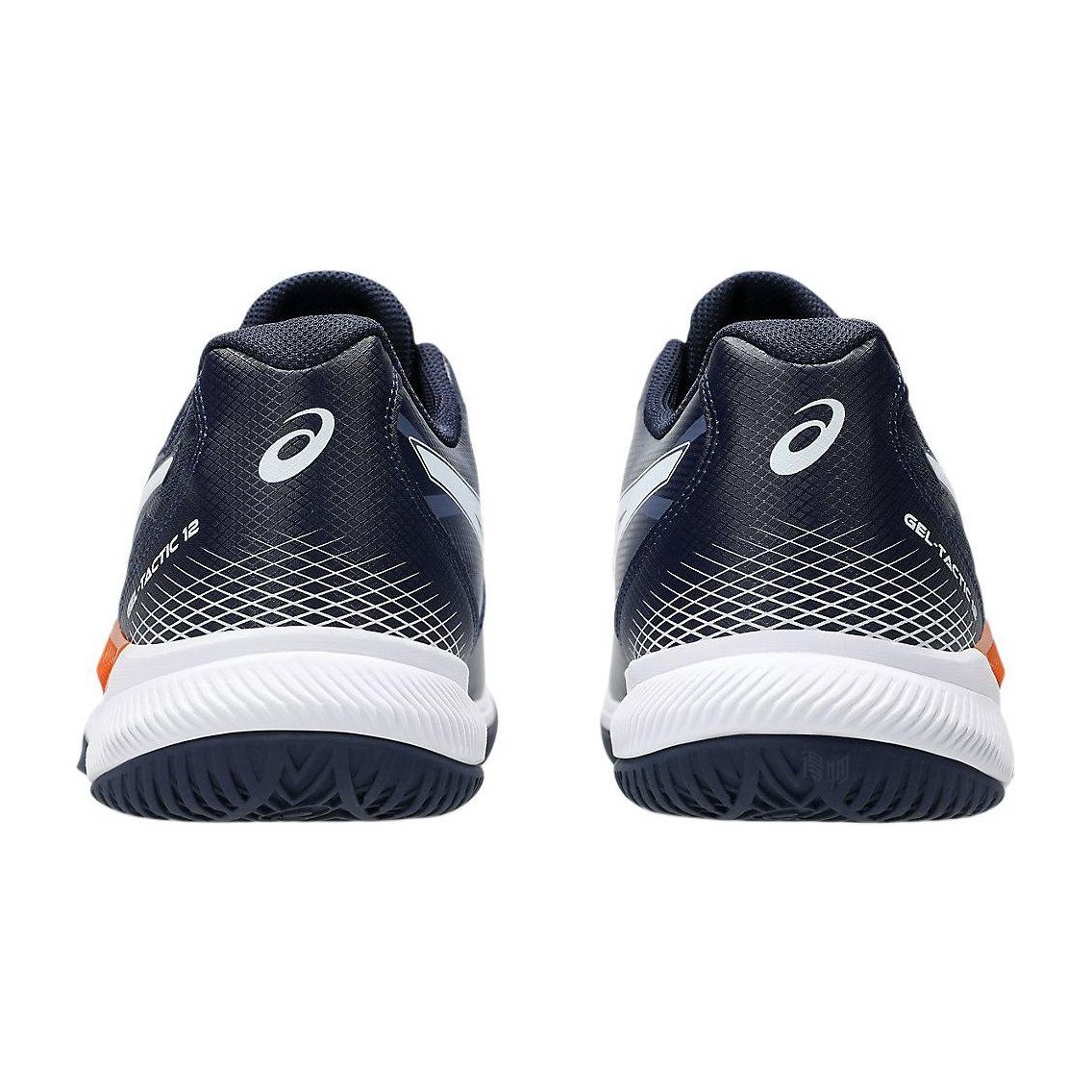 Asics Gel-Tactic 12 Black White Orange