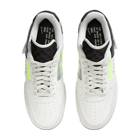 Nike Air Force 1 Low Type White Black Yellow