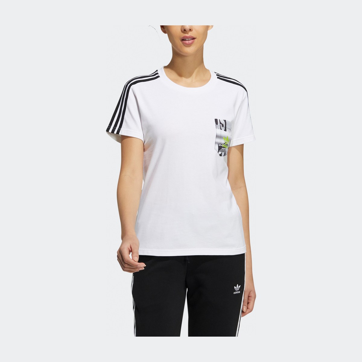 adidas Originals Trefoil Tee White